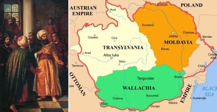 В XVI веке Валахия формально была независимым княжеством, однако находилась под протекторатом Османской империи.