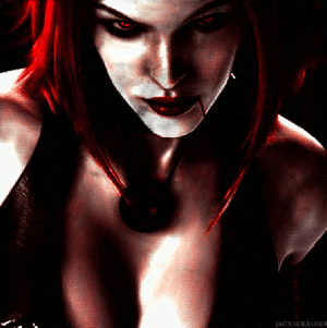 Вампирша Рэйн из BloodRayne: Сборник GIF